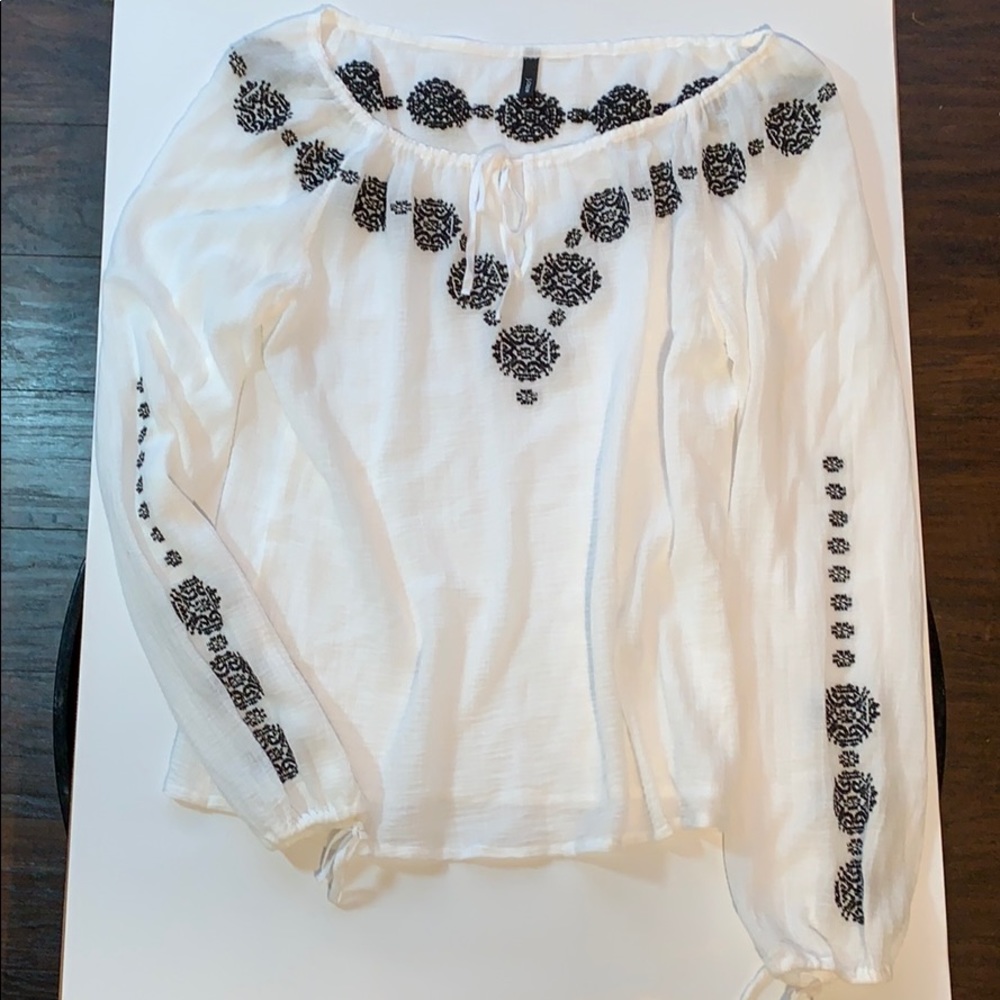 J. Crew boho top